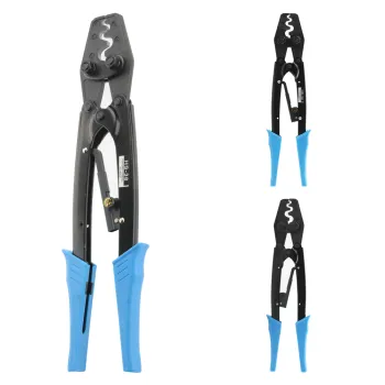 Hand Tool Ratchet Crimper for Non-insulated Terminals 6-38mm2