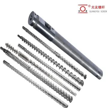 ISO Certified Chrome Plating Plastic Extruder Single Screw at Barrel