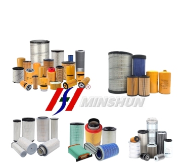 MINSHUN High Quality Diesel Fuel Filter Series for Excavator Spare Parts