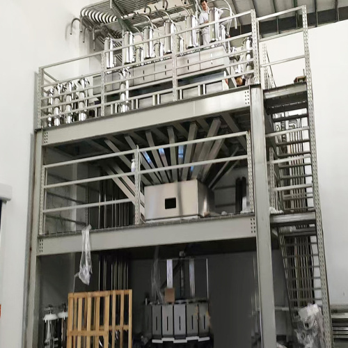 Sistem pencampuran dan dosis blender gravimetri