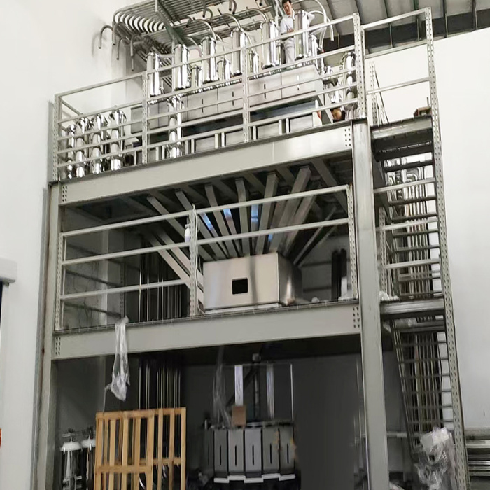 Sistem pencampuran dan dosis blender gravimetri