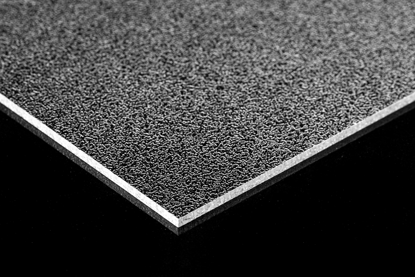 Compression resistant acrylic texture board