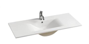 Badezimmer Waschbeckenschrank grau