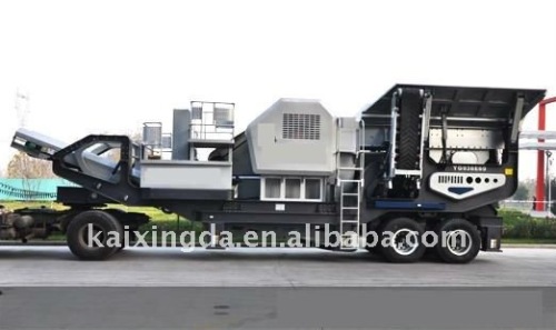 KXD200 mobile jaw crusher