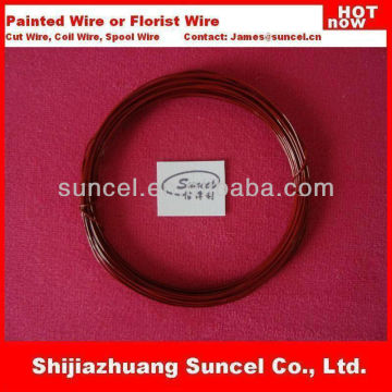 Red Painted wire and Florit Stem Wire (Factorty)