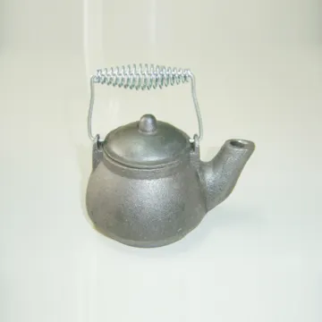 Wax Finished Cast Iron Teapot