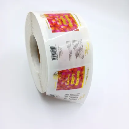 gold stamping packaging label stickers