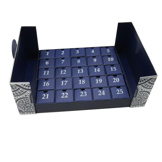 Luxury 25 Days of Christmas Advent Calendar Box