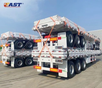 China-Made EAST Fence Semi Trailer Stake Sidewall Flatbed Trailer
