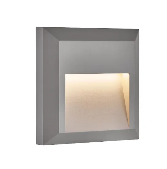 Outdoor LED Brick Step Wall Stair Light Lamp with CE, ROHS, and SAA Approvals: Square Decorative Staircase Lighting