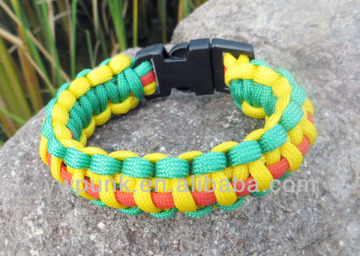 DJ140 wholesale paracord bracelet survival bracelet outdoor fitness equipment for emergency