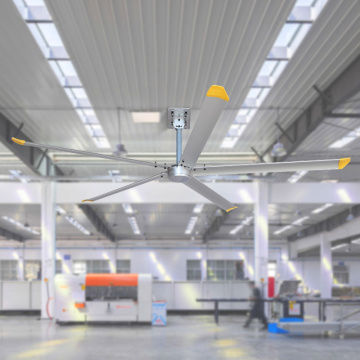 Industrial fans save energy and cool down quickly
