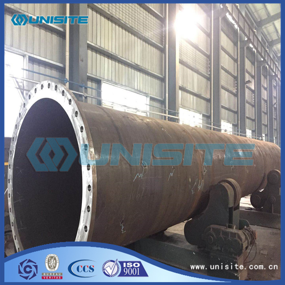 Straight Structural Steel Pipe With Flange