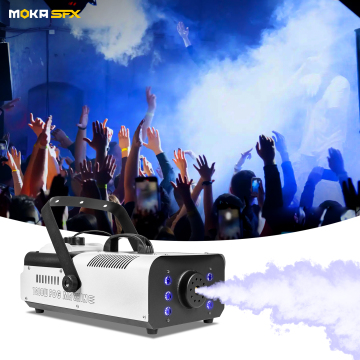 MOKA SFX 1200W RGB LED Halloween Fog Machine with Lights for Events