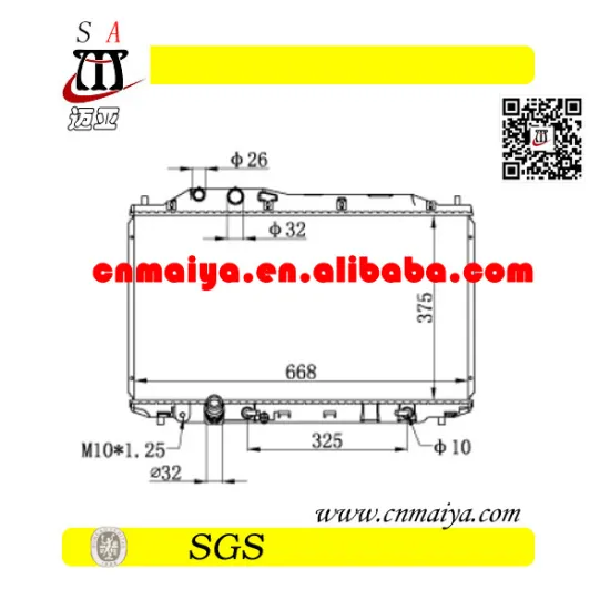 hot sale for completed aluminum radiator