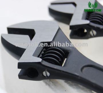 10" black adjustable wrench