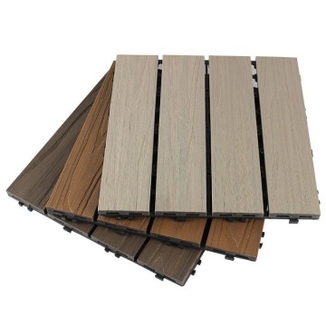 YIKE Waterproof WPC Composite Decking Brushed Outdoor
