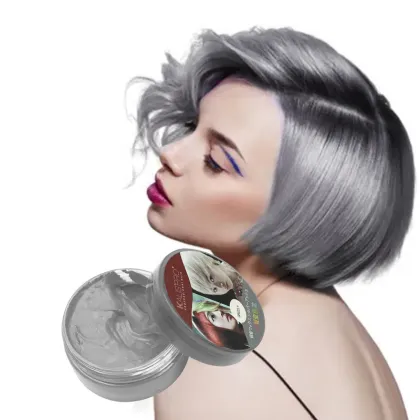 KALISPRO Temporary Grandma Grey Hair Clay Wax Color