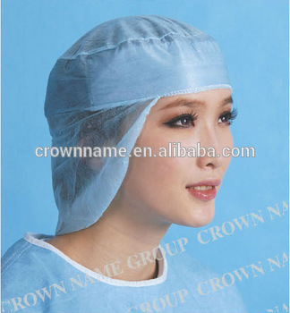 Spunlace Surgical Cap with sweat pad