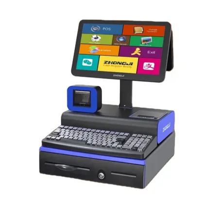 Supermarket POS Terminal - Capacitive Touch Screen Cashier Machine for Sale