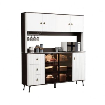 OEM Customized Modern MDF Buffet Sideboard Cabinet for Living Room and Kitchen