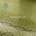Neues Gewebe farbig hexagonaler Aramid -Kohlefasergewebe