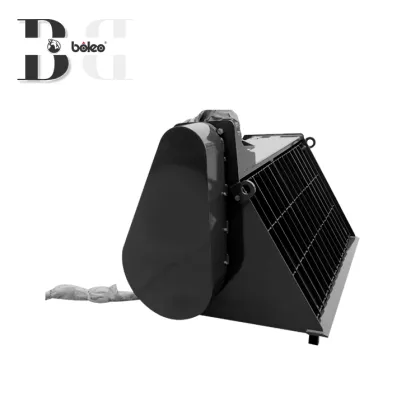 Hydraulic Cement Mixer Bucket for Backhoe: Fits Bobcat, JohnDeere, JCB, CASE, and Gehl