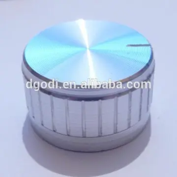 Precision CNC Machine 30mm Aluminium Silver Potentiometer Encoder Knob