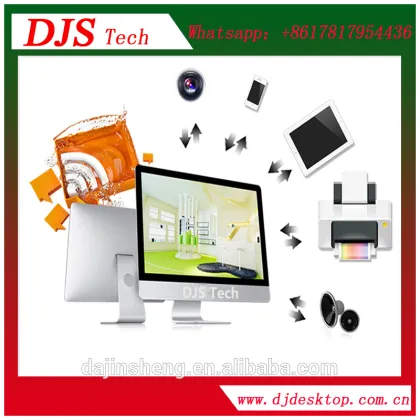 Led All in one TV PC desktop computer wifi all in one computer.