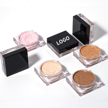 Custom Silk Luxury Private Label Pink Finishing Powder