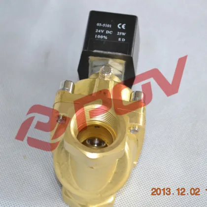 gas G thread 24 volt solenoid valve