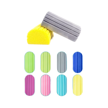4-Pack Damp Clean Duster Sponge - Reusable Magic Dusting Sponge Brush