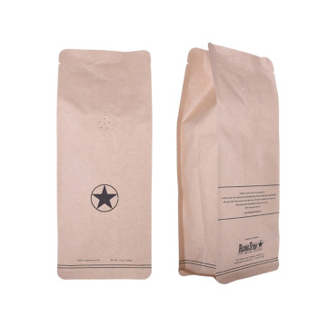 Coffee Beans Packaging Bags With One Way Valve