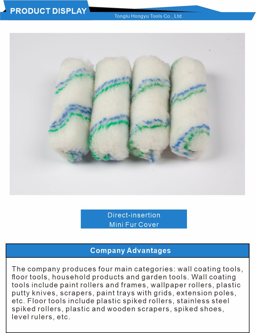 Direct Insert Paint Roller Covers