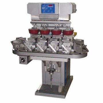 Four Color Paper Cube Pad Printer Machine (M4/C-D68)