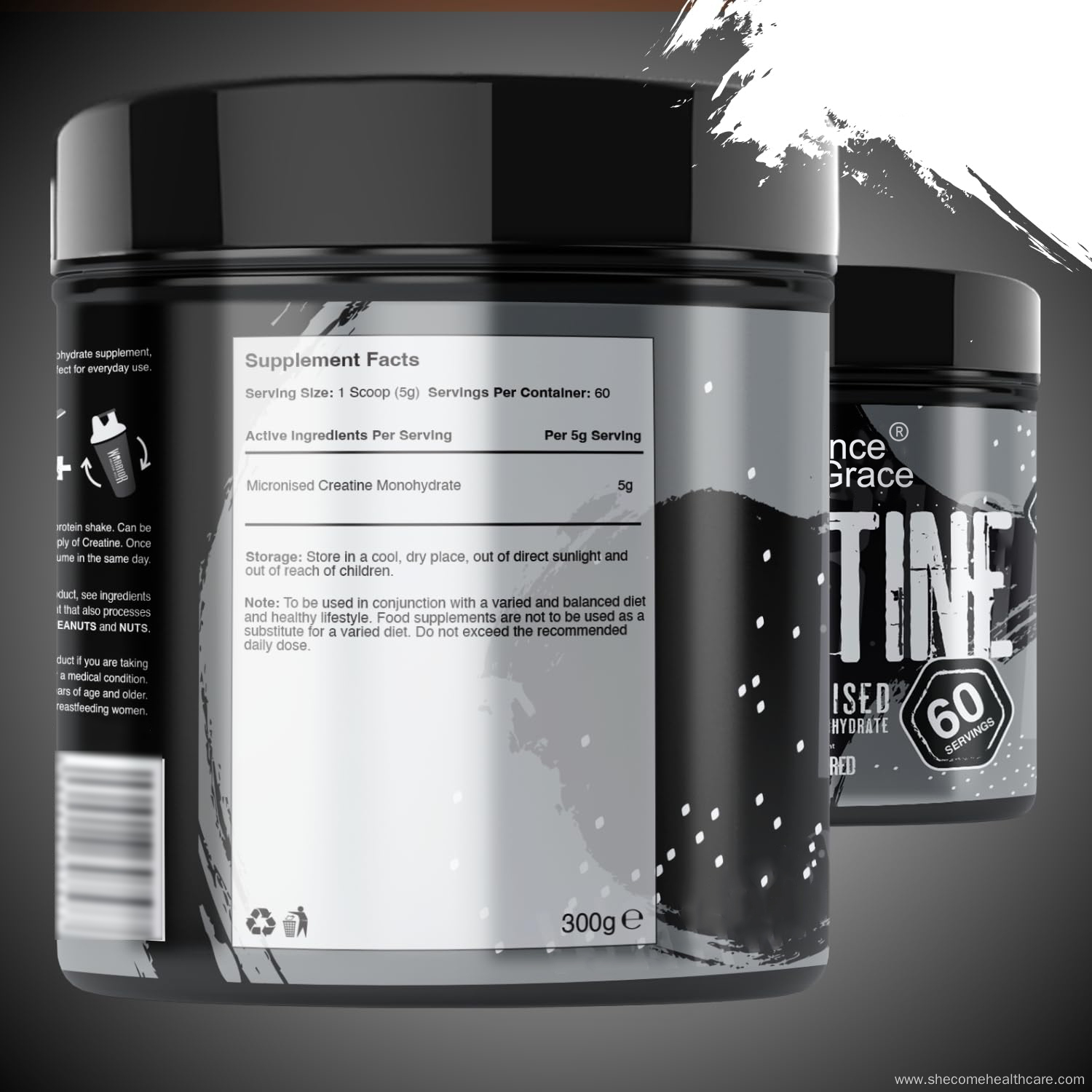 Creatine Improves exercise performance Monohydrate powder