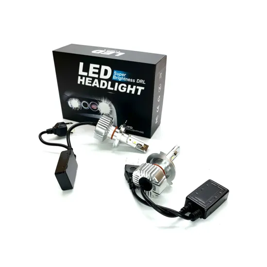 Factory Producer H4 H7 LED Car Headlight Bulb 60W Canbus 12000LM CSP Fanless