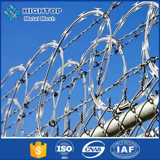 types of barbed wire razor barbed wire