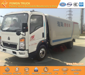 شاحنة كنس الشوارع HOWO RHD 4X2