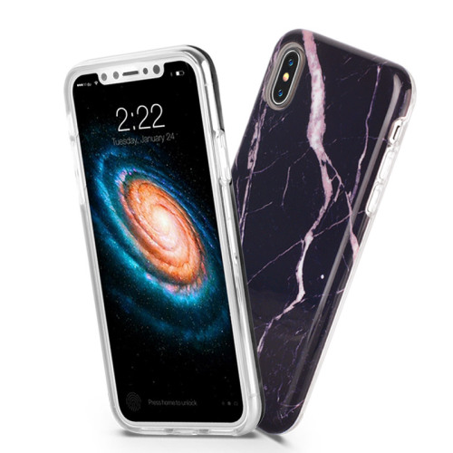 Anti-shock Luxury Gold Black case for IphoneX