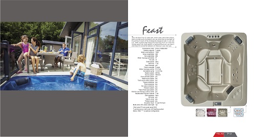 Europe design Hot sale outdoor spa pool sexy masage spa hot utb