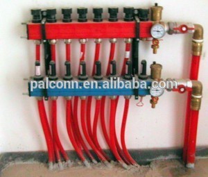 flexible insulated pipe underground