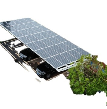 Photovoltaic Solar Aluminum Carport Structure for Commercial Canopy Car Parking Shed
