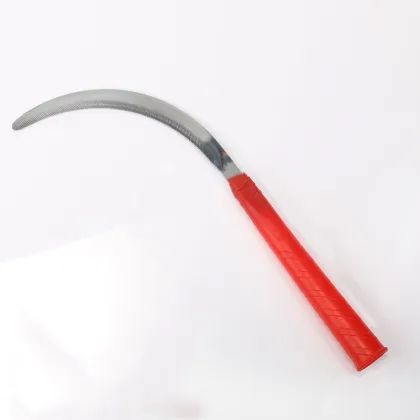Farming sawtooth sickle garden grass sickle holding palm sickle cutter