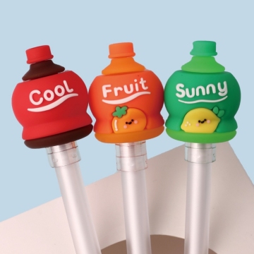 Hot Sale Cartoon Design 0.5mm Cute Bubbly Juice Pen – Promotional Gift