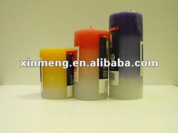 Citronella Pillar Candles