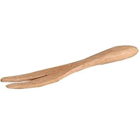 Bamboo wood dessert fork