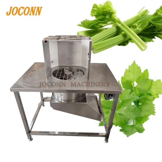 Electronic Water Celery Leaf Picking Machine: Coriander Deleafing Equipment