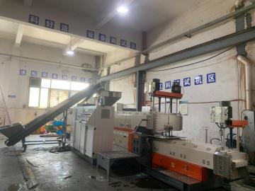PE Water Ring Hot Cutting Recycling Plastic Granulator