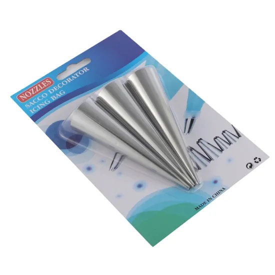 3pcs DIY Baked Croissants Cake Cream Nozzle Pastry Tool Set